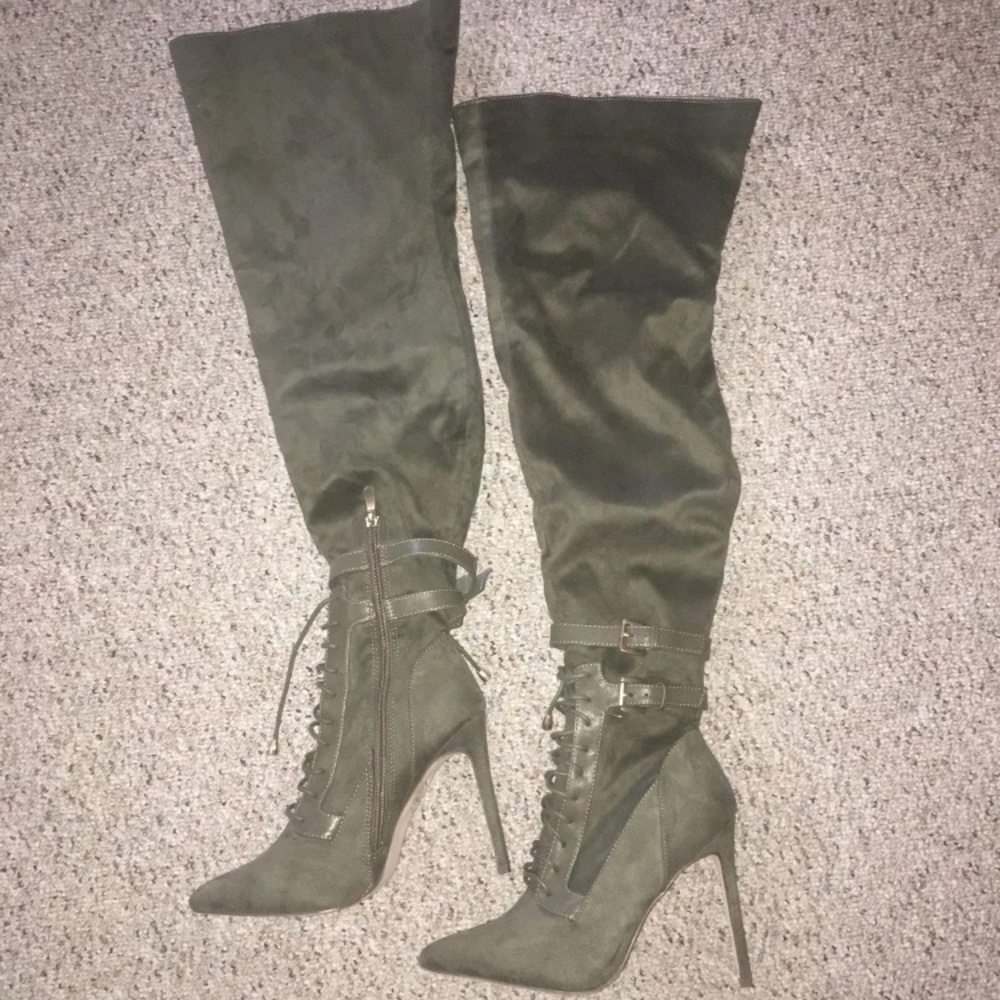 Thigh high boots
